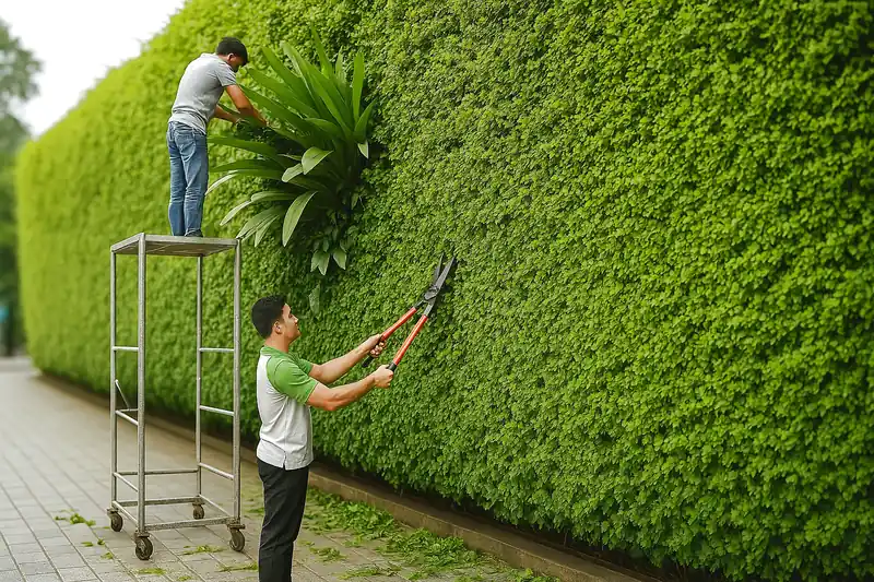 Dịch vụ chăm sóc vườn cây tường đứng